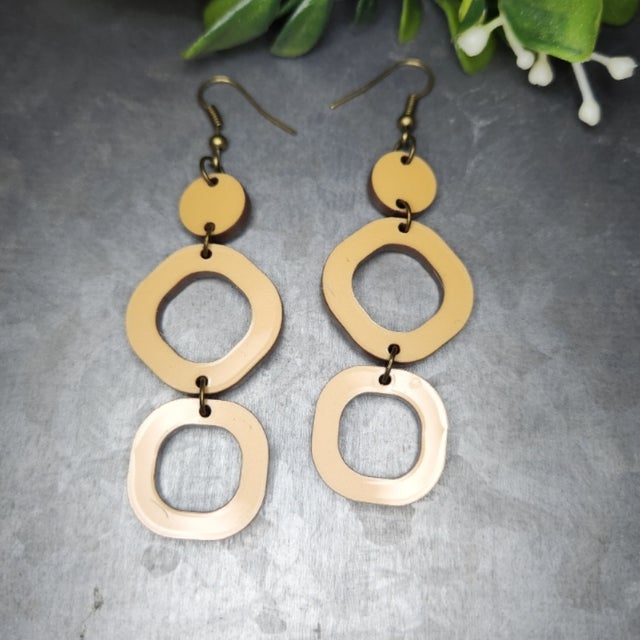 Adorable Moshie Sugarly Collection Acrylic Earrings